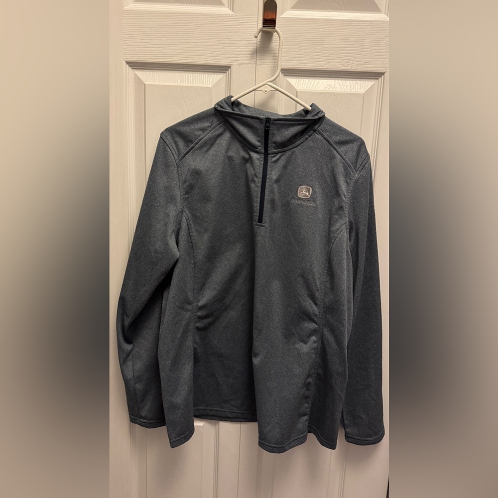 John Deere Tnf Quarter-Zip Pullover - image 2
